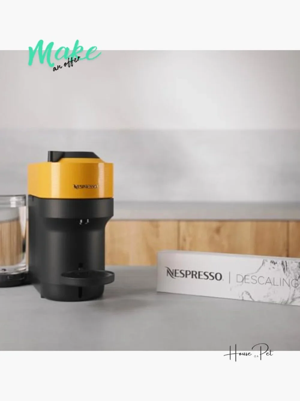 Descaling Kit Solution Compatible with Nespresso Machines 2 Pack